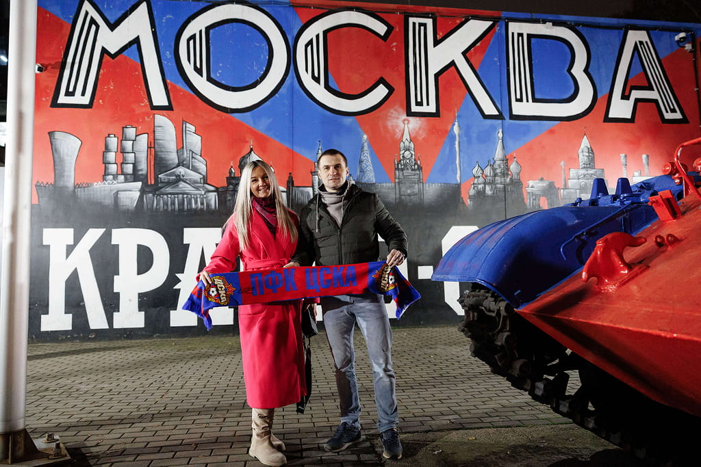 Экскурсия на ВЭБ Арену для сотрудников RWB